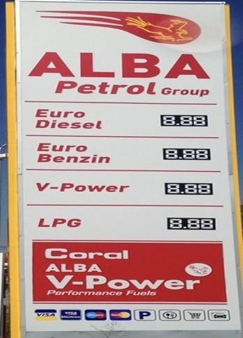 Paraqitja e markës ALBA Petrol