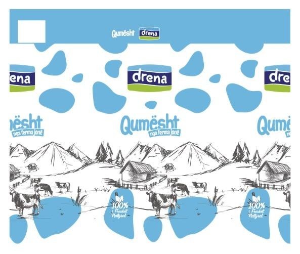 The representation of the trademark Qumësht Drena