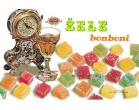 Die Wiedergabe der Marke ZELE bonboni