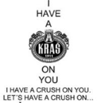 Paraqitja e markës I HAVE A CRUSH ON YOU