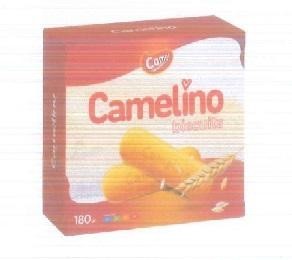 The representation of the trademark Camelino biscuits