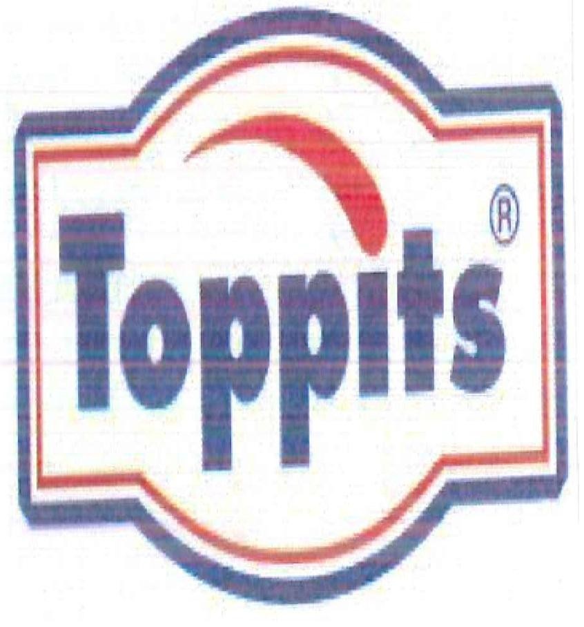 The representation of the trademark Toppits