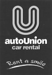 Paraqitja e markës autoUnion car rental