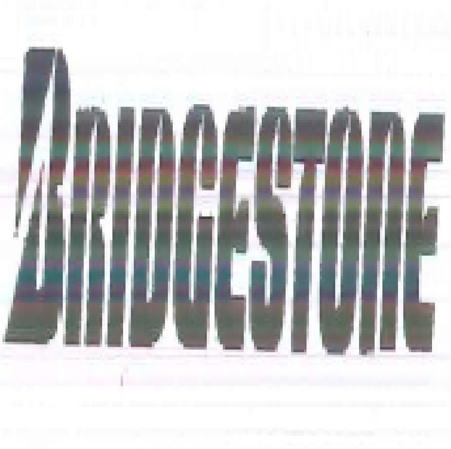 The representation of the trademark BRIDGESTONE