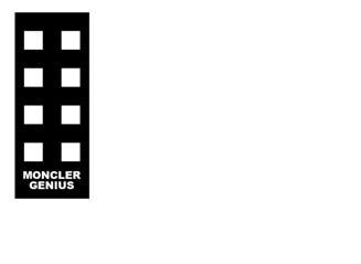 The representation of the trademark MONCLEAR GENIUS