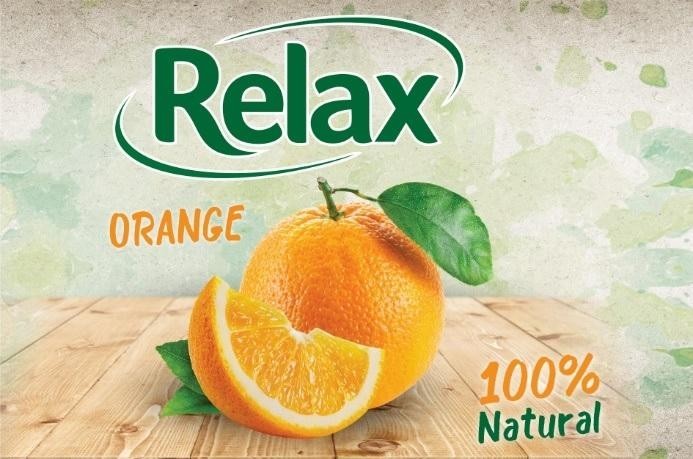 Paraqitja e markës RELAX ORANGE