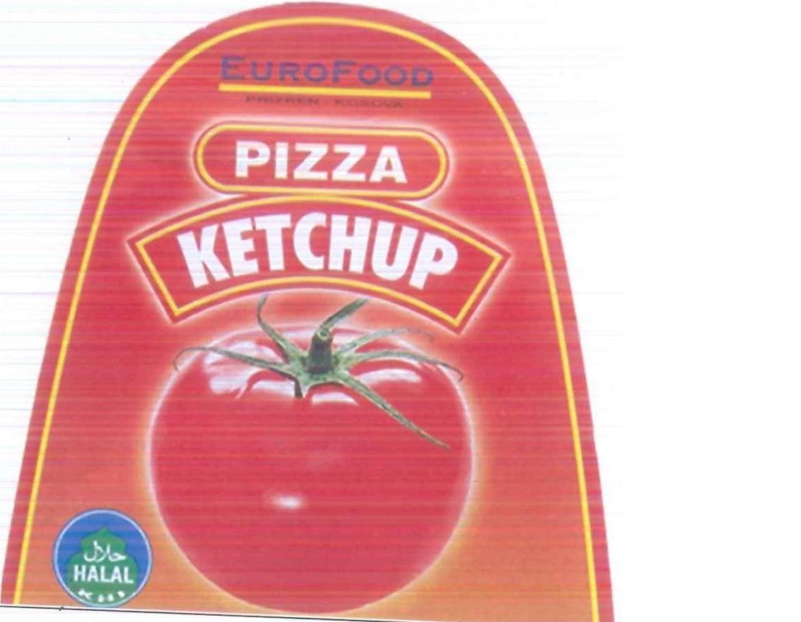 PIZZA KETCHUP markasının görünümü