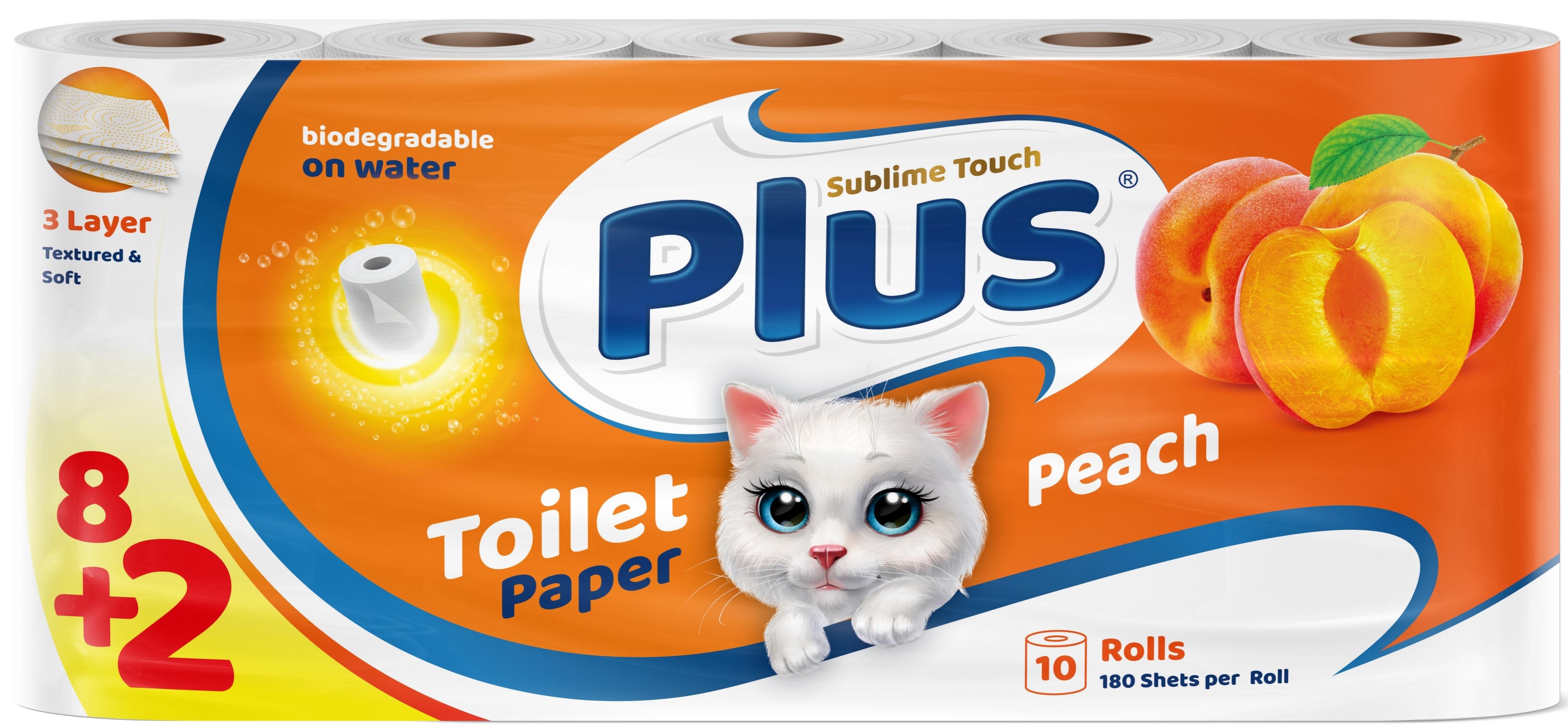 La riproduzione del marchio PLUS PEACH