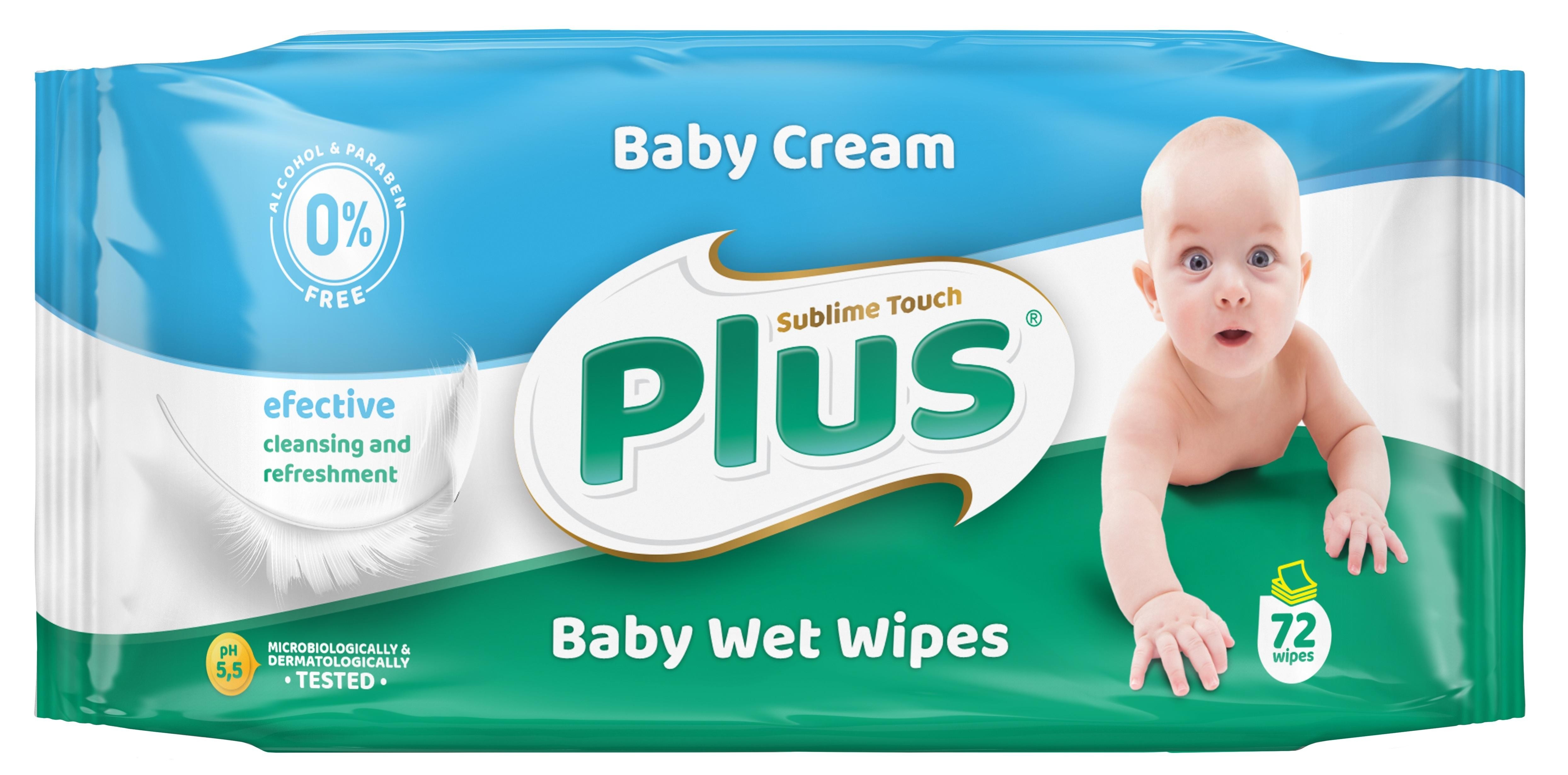 Paraqitja e markës baby cream plus