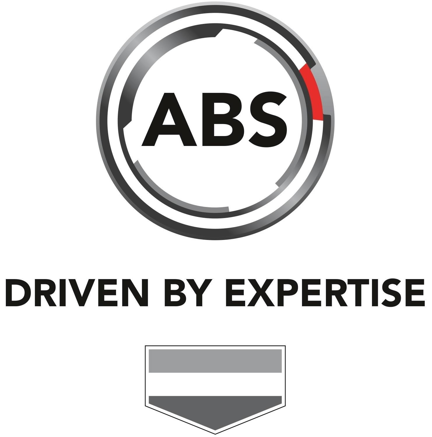 La riproduzione del marchio ABS DRIVEN BY EXPERTISE