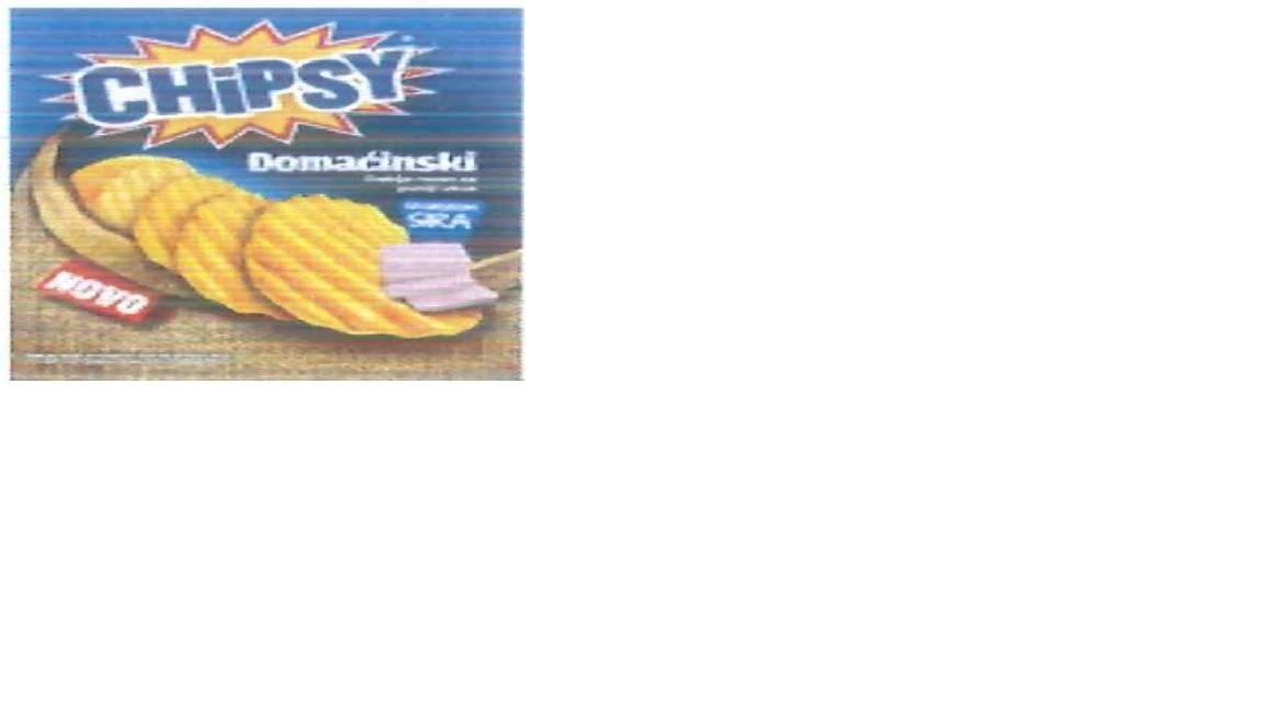 Paraqitja e markës CHIPSY DOMACINSKY BLUE PACK