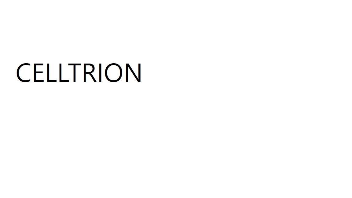 The representation of the trademark CELLTRION