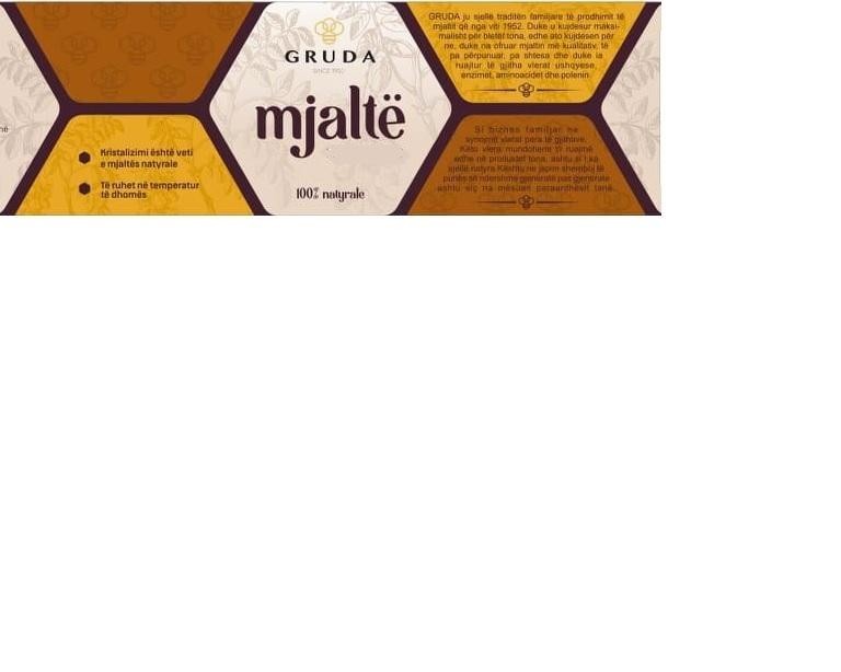 Paraqitja e markës GRUDA mjalte