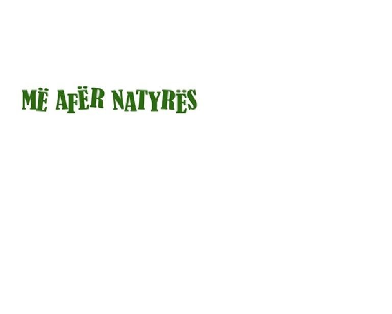 Die Wiedergabe der Marke ME AFER NATYRES