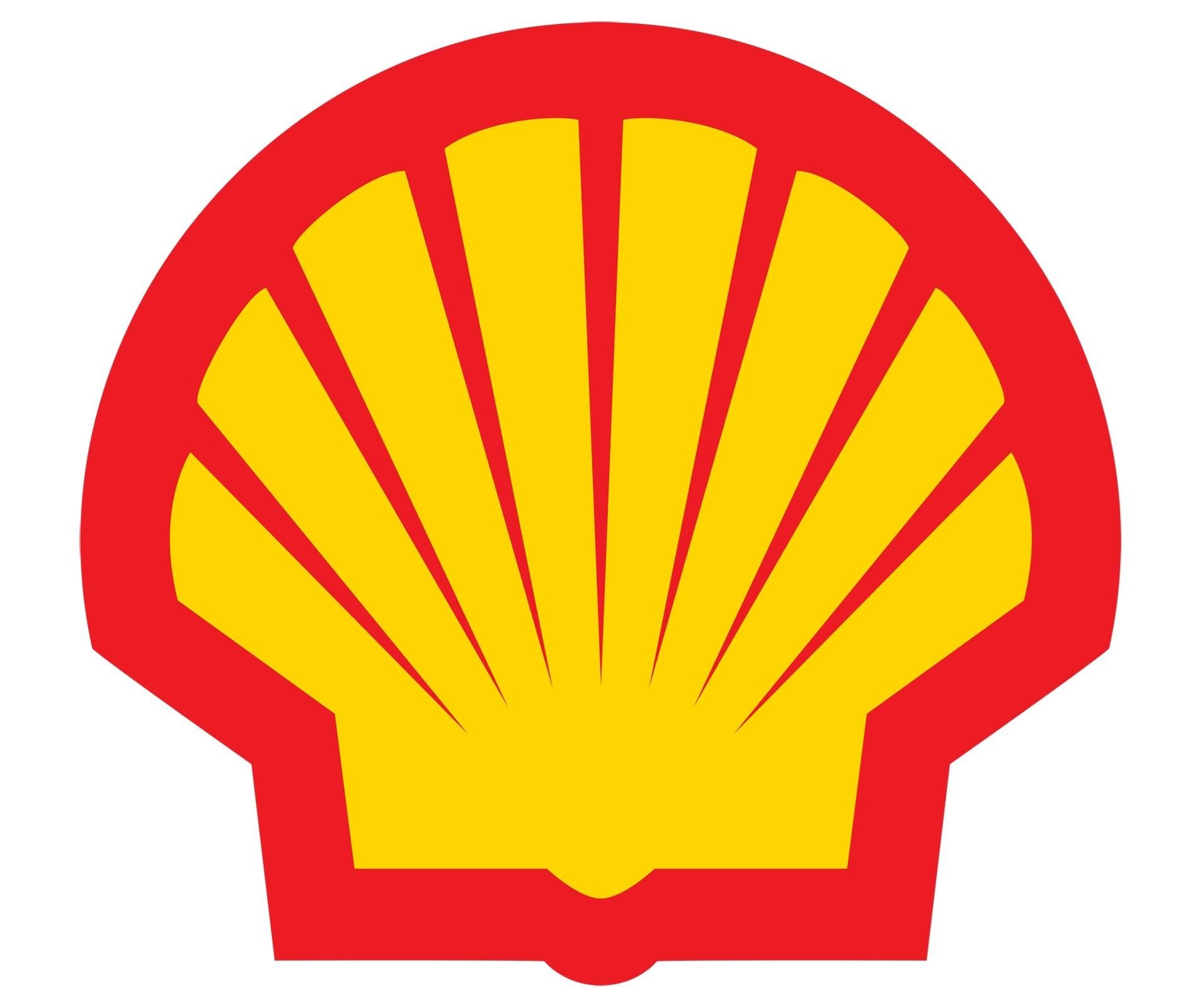Die Wiedergabe der Marke shell