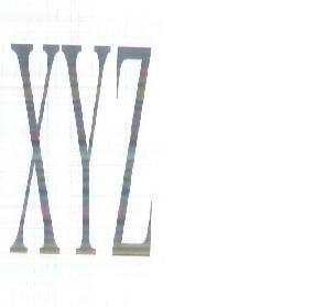 XYZ markasının görünümü
