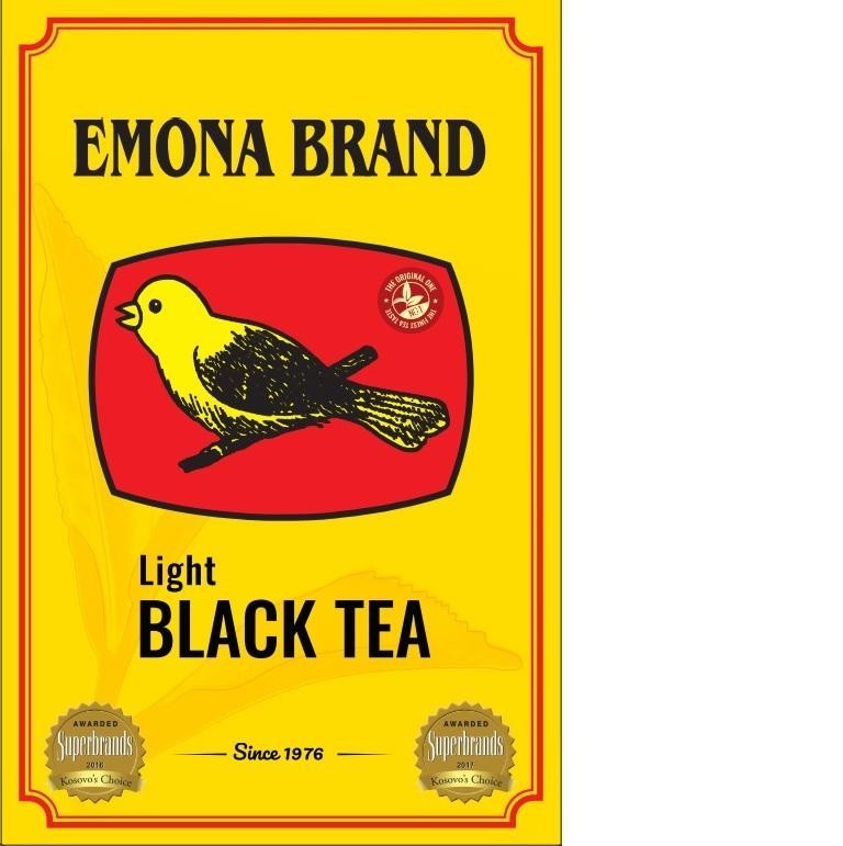 Paraqitja e markës EMONA BRAND LIGHT BLACK TEA