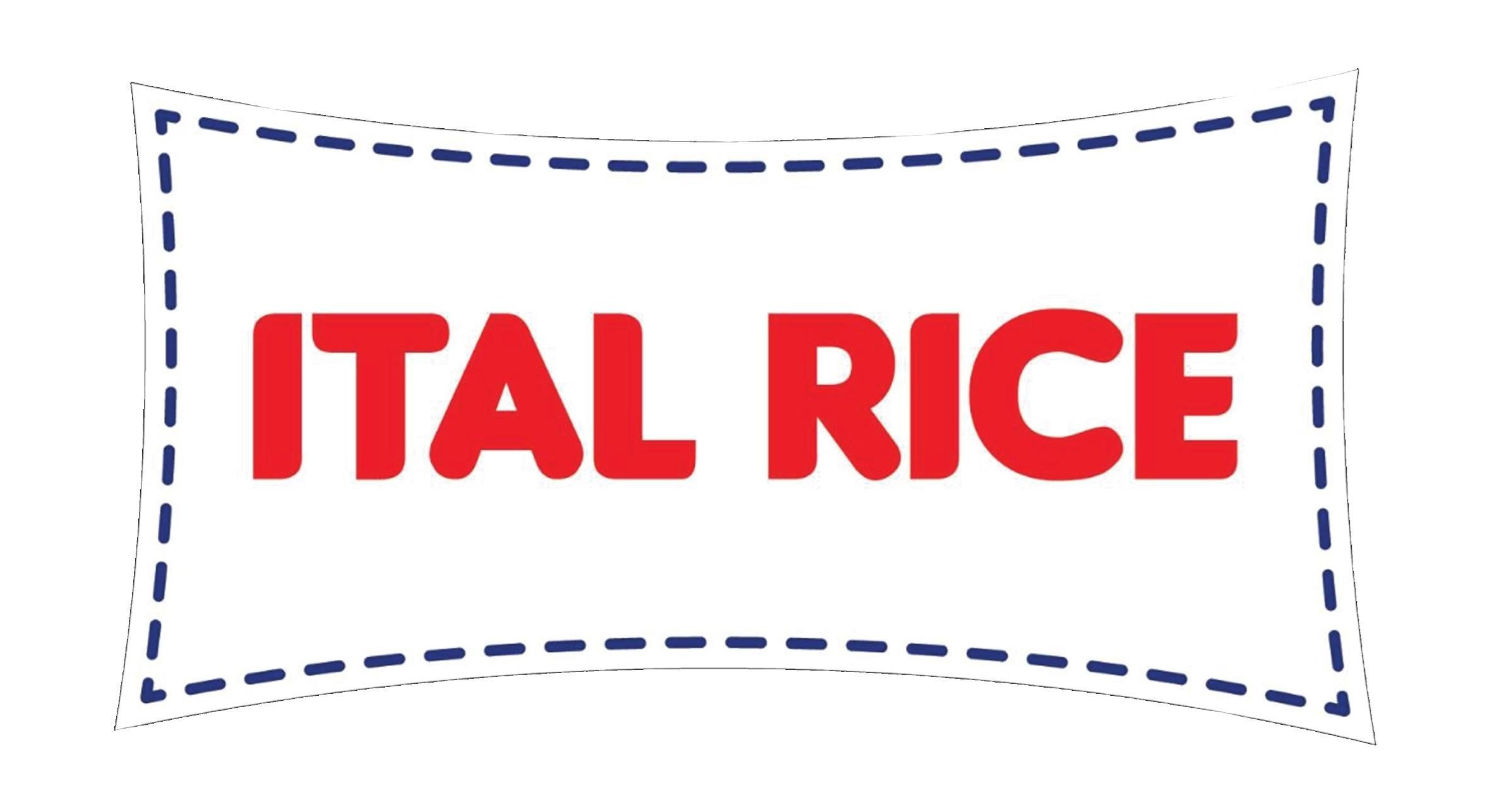 Die Wiedergabe der Marke ital rice