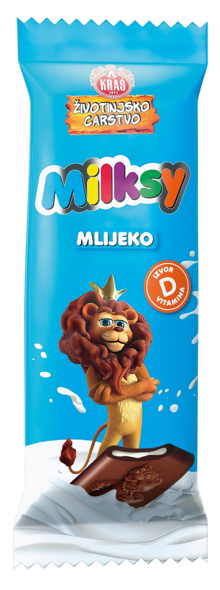 Paraqitja e markës milksy mlijeko