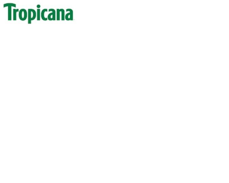 La riproduzione del marchio TROPICANA