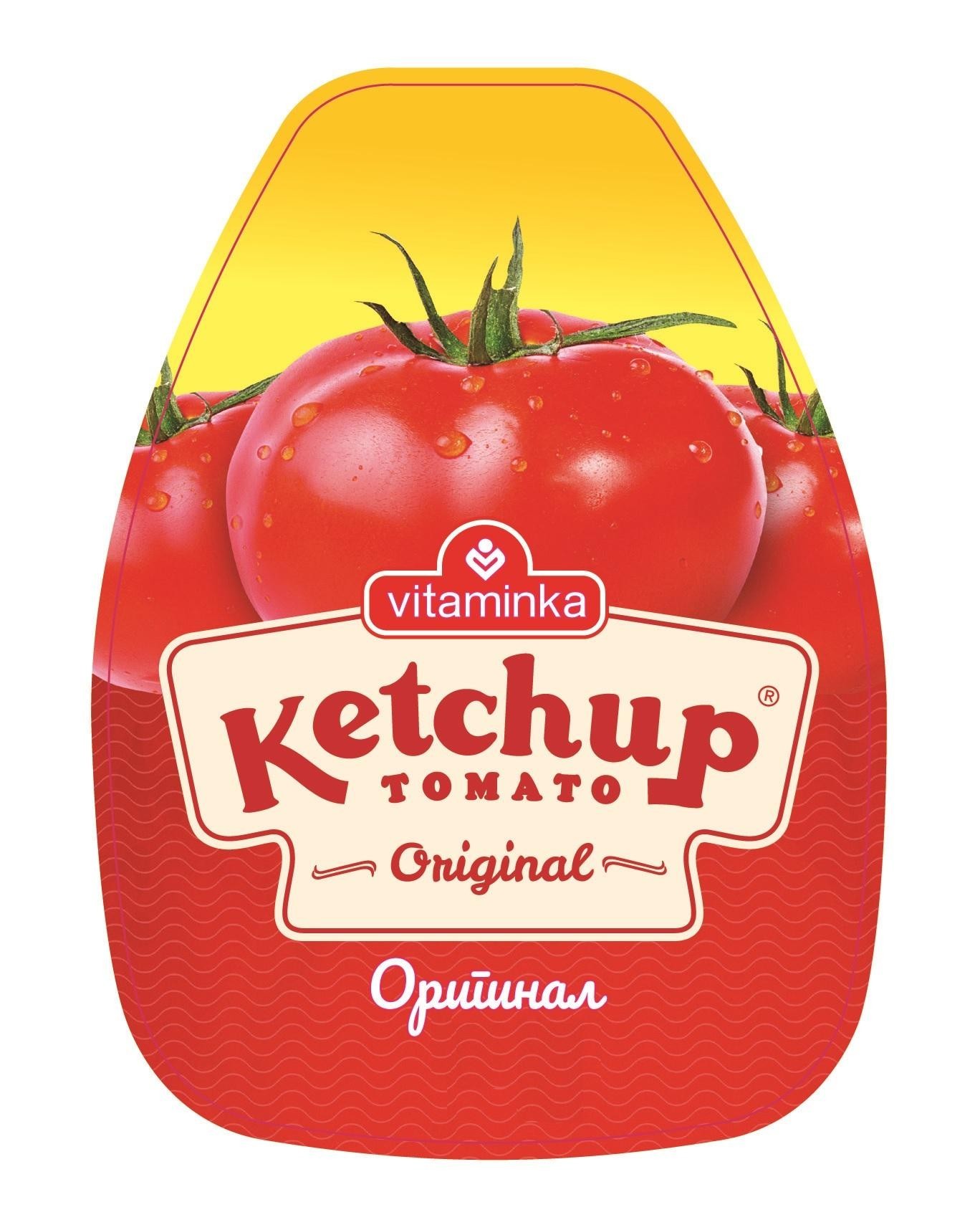 Paraqitja e markës ketchup tomato