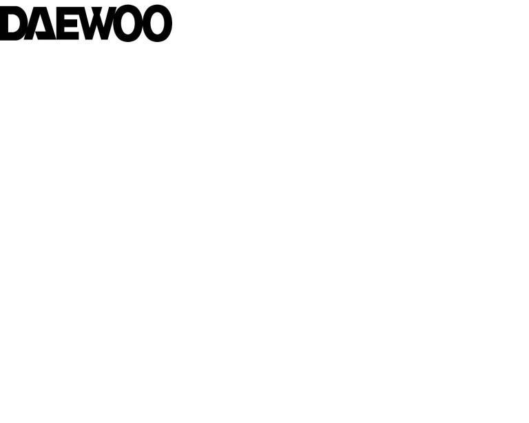 Die Wiedergabe der Marke DAEWOO