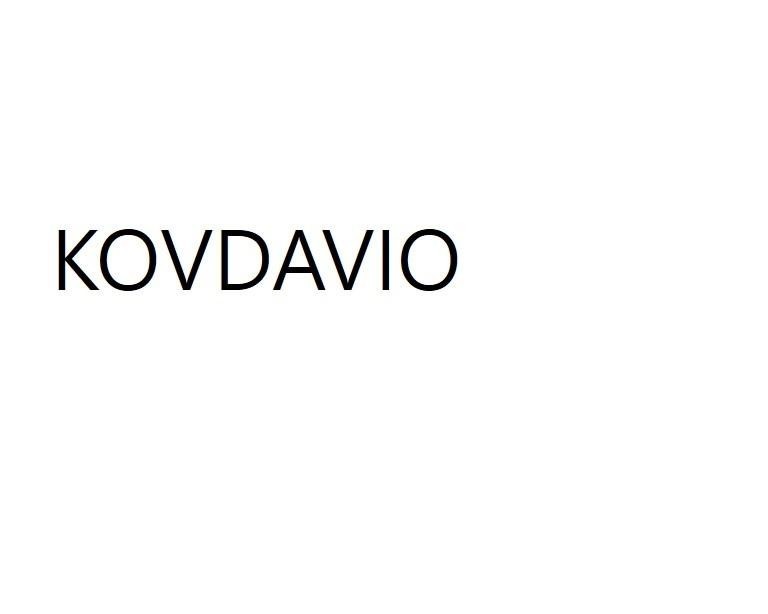 Paraqitja e markës KOVDAVIO