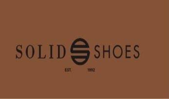 The representation of the trademark solid shoes