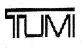 The representation of the trademark TUMI