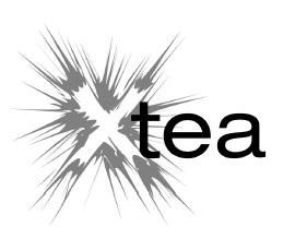 X tea markasının görünümü