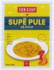 Paraqitja e markës DON SOUP