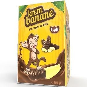 Paraqitja e markës krem banane