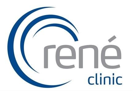 The representation of the trademark rene clinic