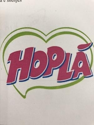 The representation of the trademark HOPLA