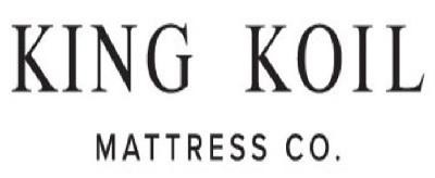 Paraqitja e markës KING KOIL MATTRESS CO.