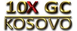 The representation of the trademark 10X GC KOSOVO