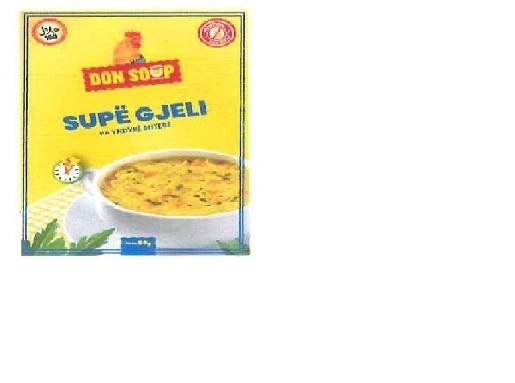 The representation of the trademark DON SOUP