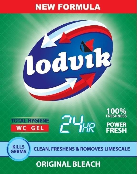 Die Wiedergabe der Marke lodvik