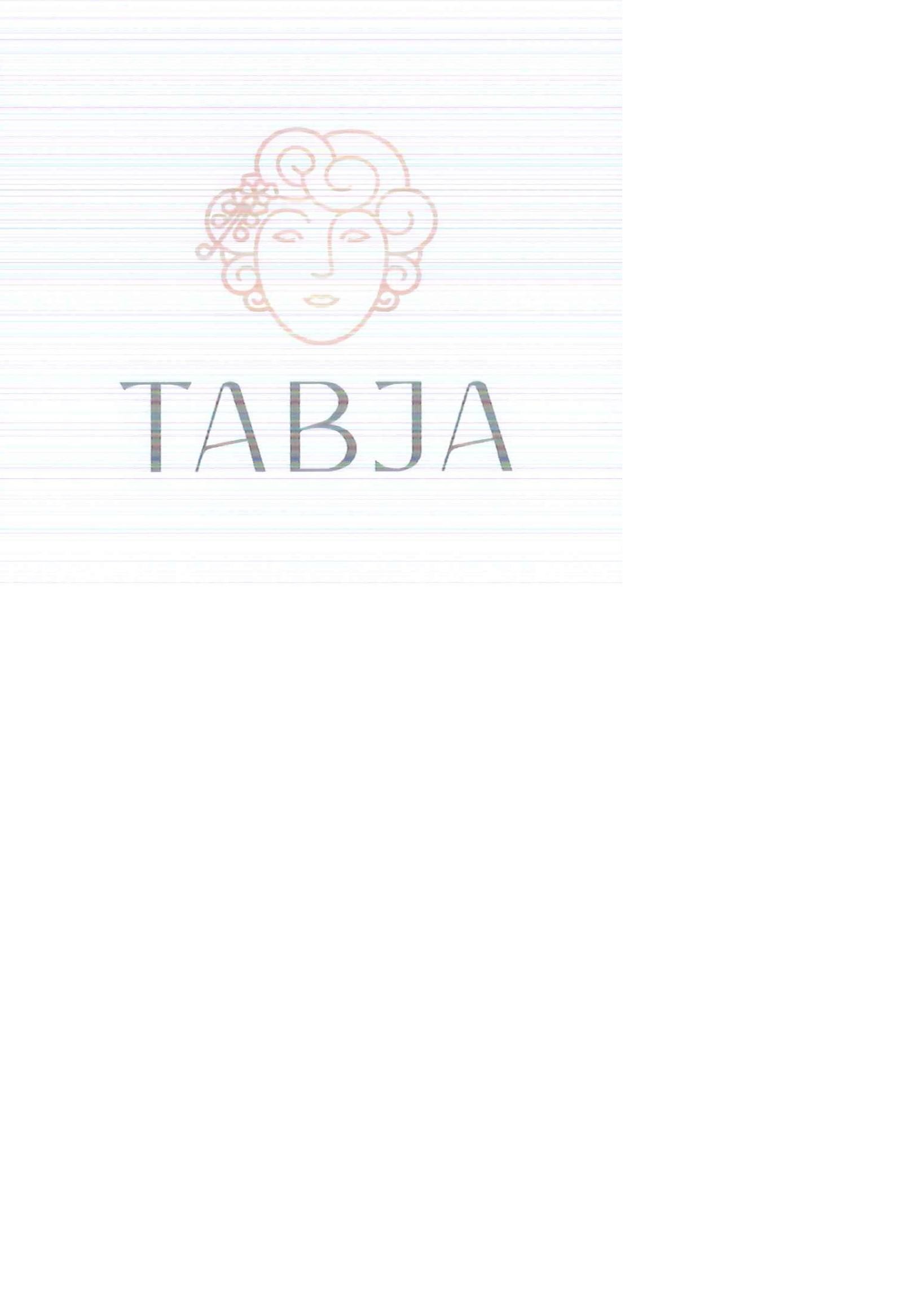 Die Wiedergabe der Marke TABJA