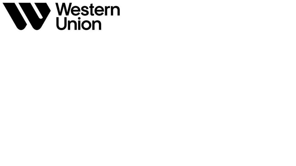 The representation of the trademark western union