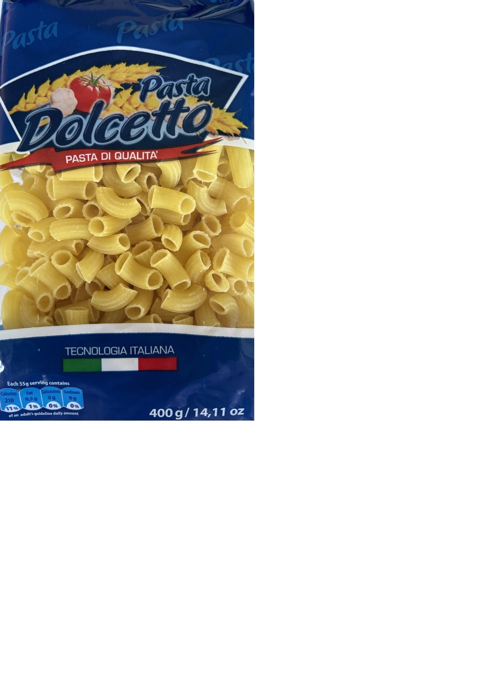 Paraqitja e markës Pasta Dolcetto