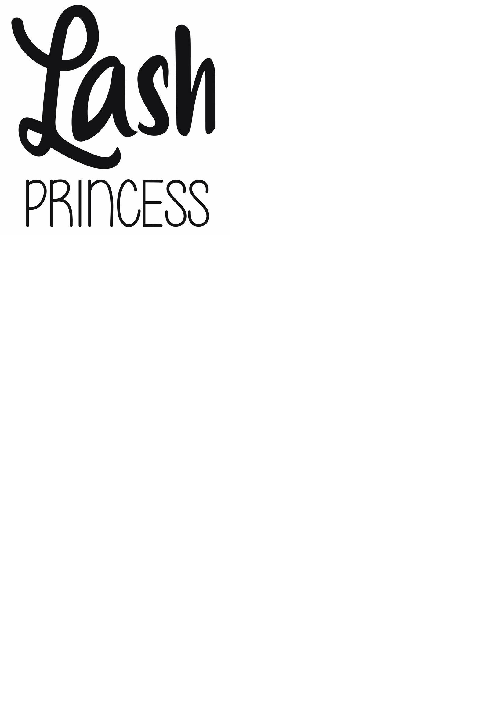 Paraqitja e markës LASH PRINCESS