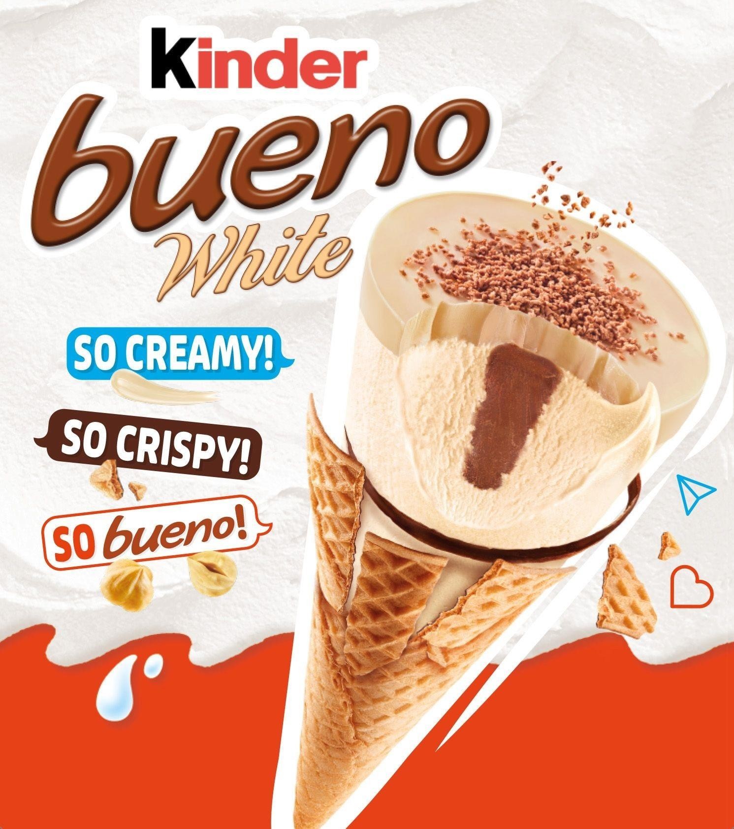 Paraqitja e markës kinder bueno white