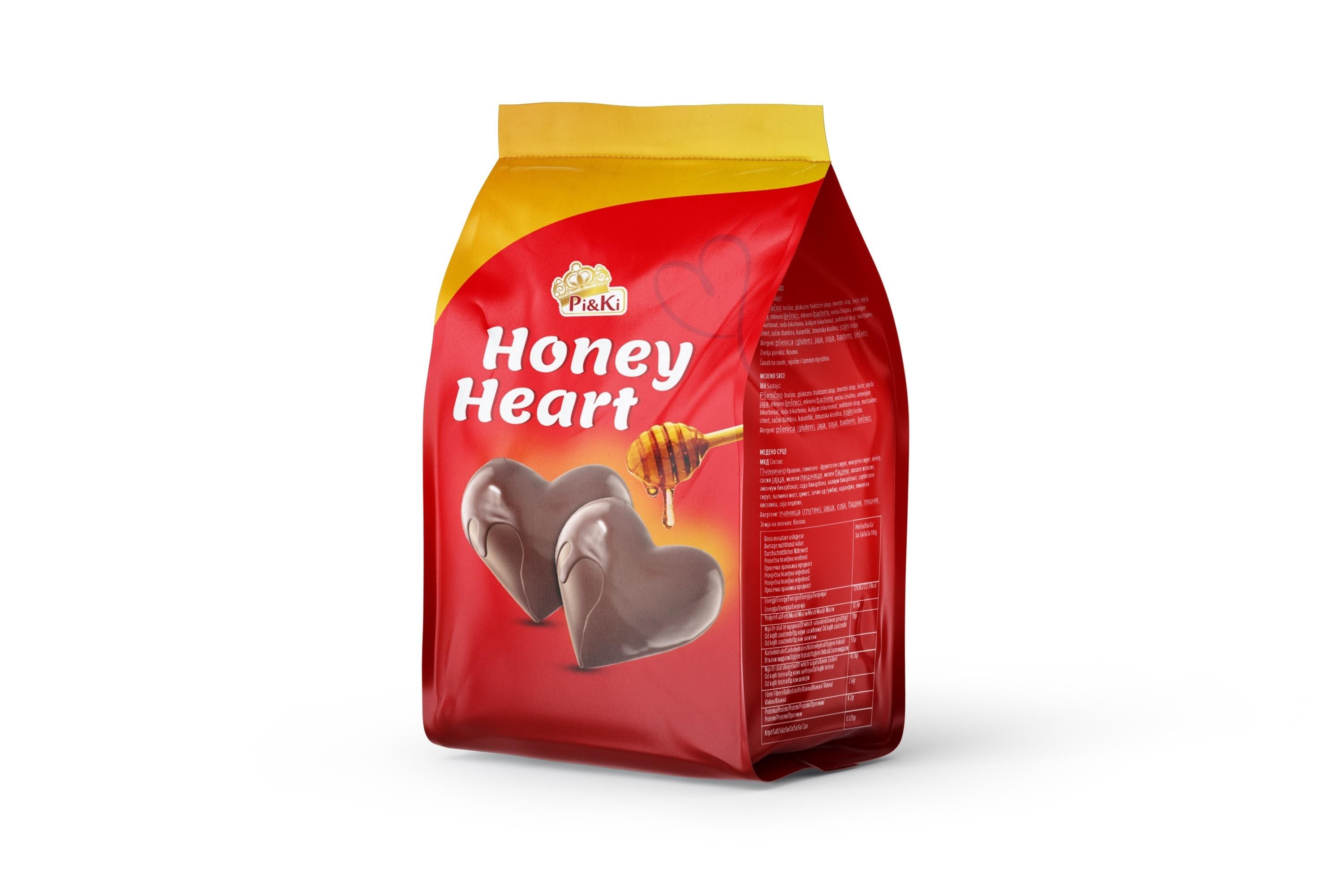 Paraqitja e markës honey heart