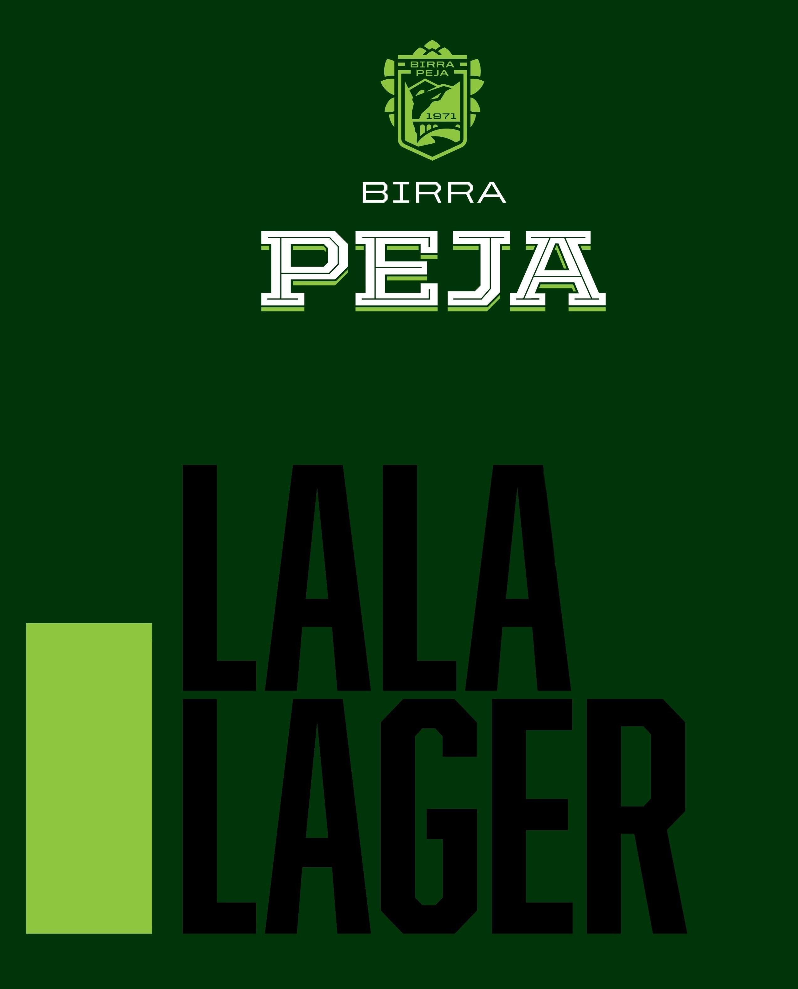 Paraqitja e markës BIRRA PEJA LALA LAGER
