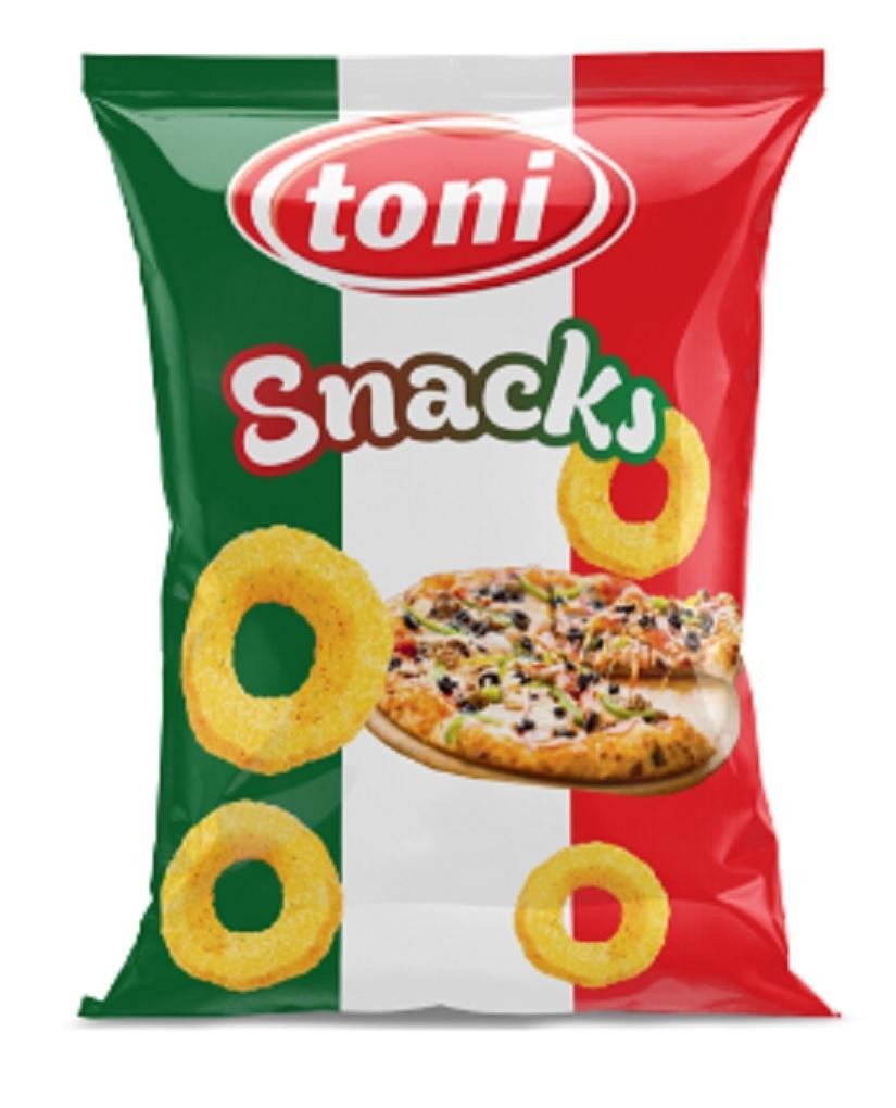 Paraqitja e markës toni Snacks