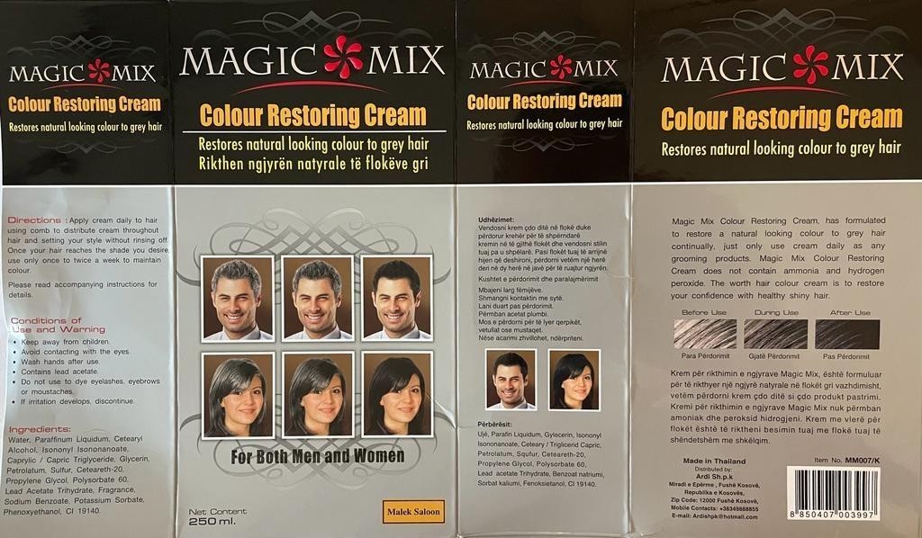 Paraqitja e markës magic mix