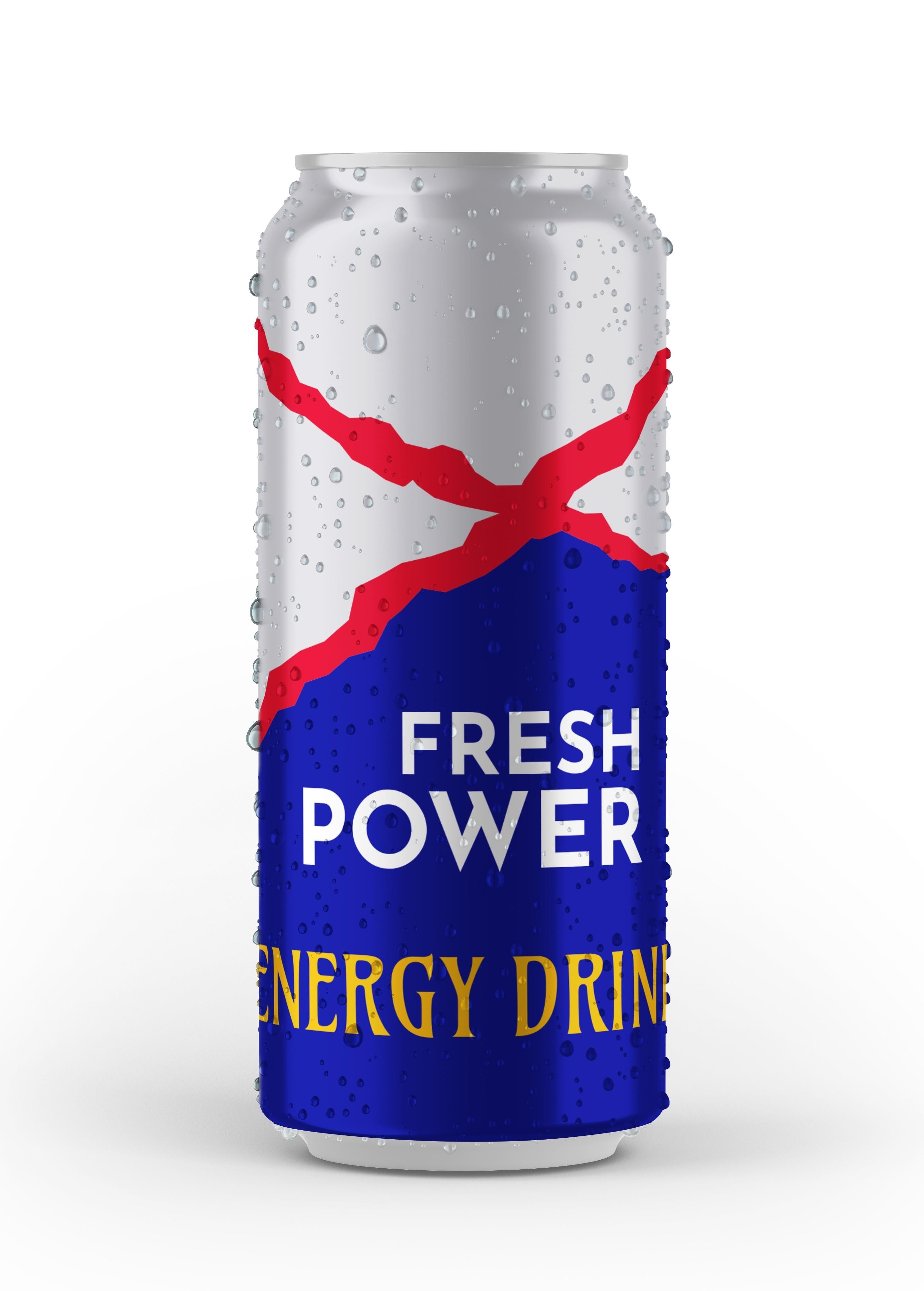 Paraqitja e markës FRESH POWER ENERGY DRINK