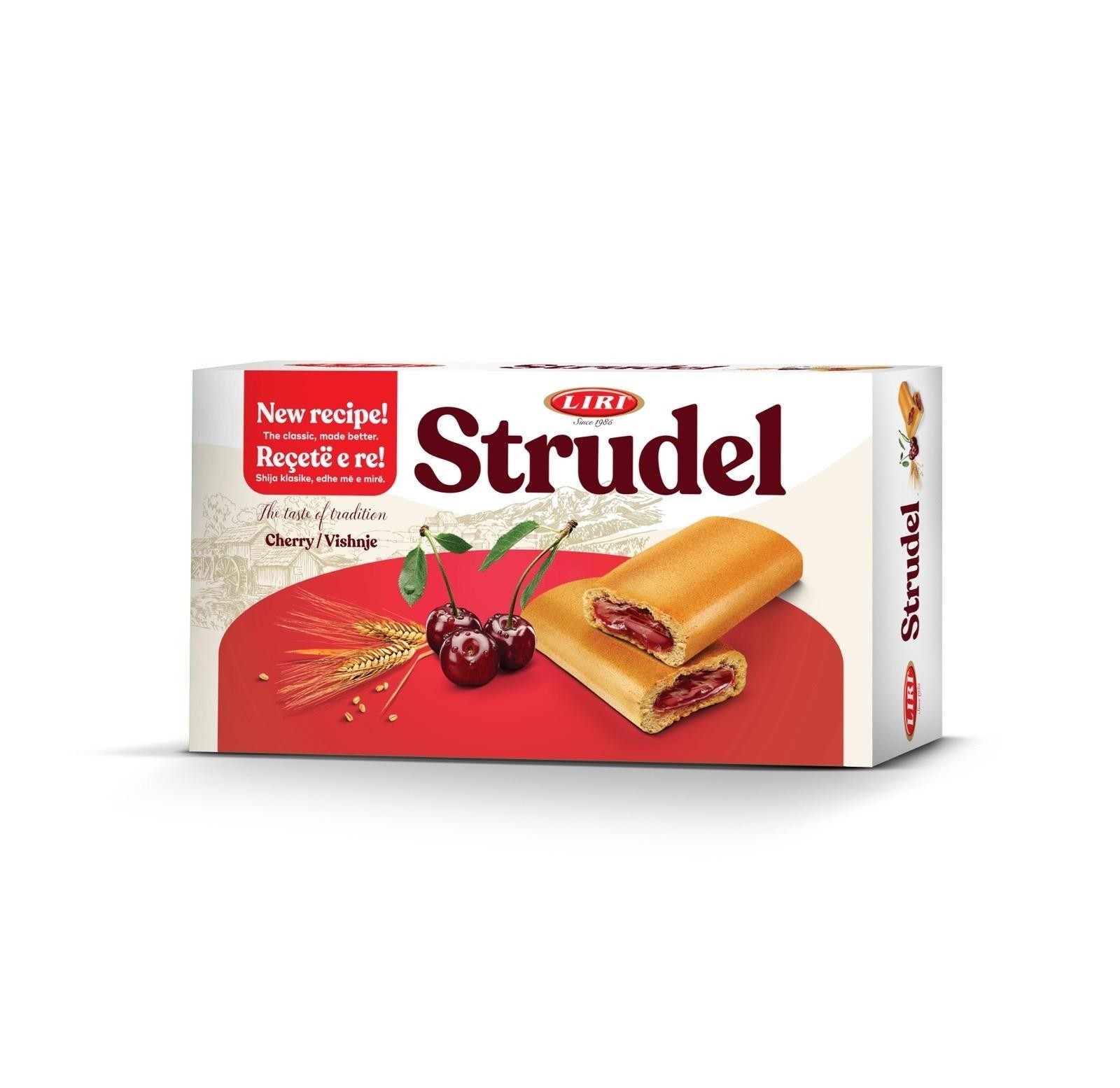 Paraqitja e markës strudel vishnje