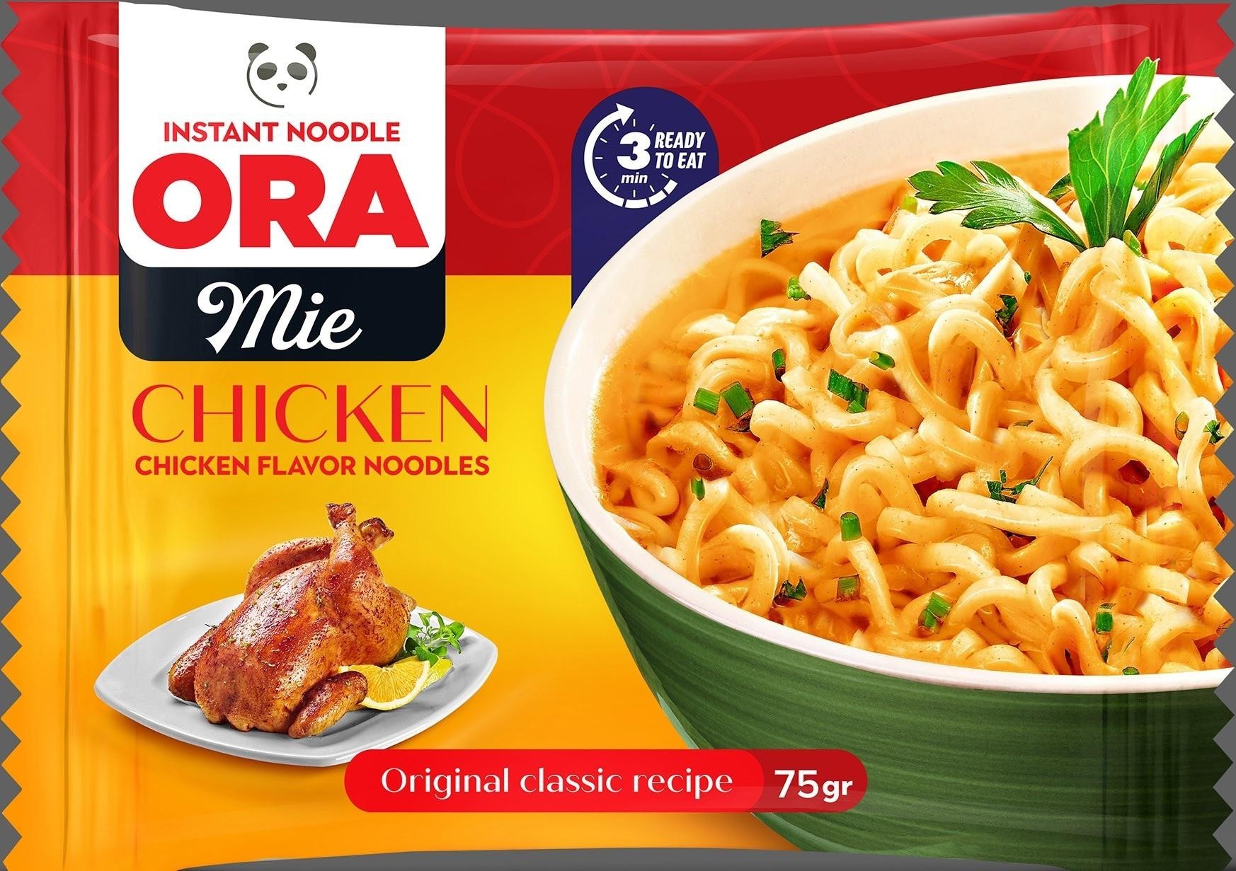 Paraqitja e markës ORA MIE CHICKEN